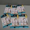 6 x Pack Oval Adhesive Hooks Crochets Adhesifs Ovales 