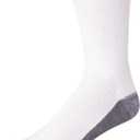 Hanes Men's Big & Tall Crew Socks (12-Pack) Size 12-14 White