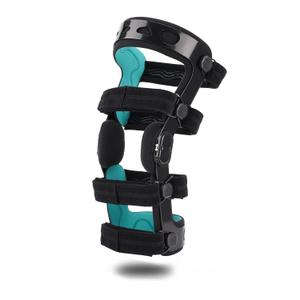 OA Unloader Knee Brace with Double Upright ACL PCL Support - Adjustable Osteoarthritis & Bone-on-Bone Pain Relief, Post Op Knee Immobilizer for Meniscus Tear, Arthritis, Sports Injuries for Men & Women (Left, Small)