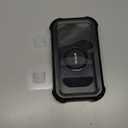 Lamicall Waterproof Shower Phone Holder - Shower Bathroom Bath Cellphone Accessories for Women Men Girls Boys, Christmas iPhone Accessories Case Wall Mount Stand, Gift Gadget for 4-7" Phones (Black)