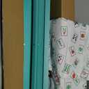 LUMIVIA Mahjong Racks with Pushers, Green Wooden American Mahjong Tile Pushers and Racks Set of 4, with White Printed Mahjong Racks Drawstring Bag, Mahjong Accessories (19.68 Inches)