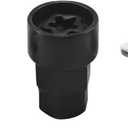 Wheel Lock Lug Nuts Set M12 x 1.5 Chrome Compatible with Toyota Camry Corolla RAV4 Prius Lexus ES350 2001-2022 00276-00900 00016-99115