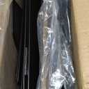 Marbrasse Desk Organizer with File Holder, 5-Tier Paper Letter Tray Organizer with Drawer and 2 Pen Holder, Mesh Desktop Organizer and Storage with Magazine Holder for Office Supplies(Black)