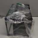 FRENESSA Portable Makeup Case Cosmetics Display Cases Toiletry Organizer Box Transparent Acrylic Artists Train Case with 6 Trays Travel Makeup Tools Storage for Vanity Counter Dresser Organizer Black