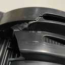 Mind Reader Foot Rest, Under Desk at Work, Ergonomic, Height Adjustable, Office, Plastic, Black