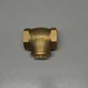 Eastman Brass Swing Check Valve, 2 Inch IPS, Brass Plumbing Fitting, 20431LF