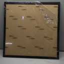 A PLUS MAX Square 22x22 Frame, Black Engineered Wood Picture Frame for 22 x 22 Picture Poster Photo, Light Weight 22 by 22 Frame with Wood-grain for Wall - 1 Pack/Black/22 x22