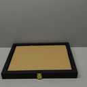 VERANI Pin Display Case - 14x19 Pin Collection Display with Uv Protection Acrylic Door for Military Medals, Beach Tags, Jewelry Pins, Pin Gift, Insignia Ribbons, Pin Enthusiast Collectibles, Black