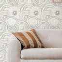 Peel and Stick Wallpaper Boho Wall Paper Modern Stripe Contact Paper Bedroom Bathroom Wallpaper White and Black Removable Self-Adhesive Wall Decor Vinyl Roll 17.3" x 118"