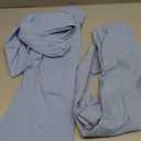 ABOCIW 3 Piece Workout Sets for Women Zipper Long Sleeve Jacket Racerback Sports Bra High Waist Leggings Yoga Gym Sets (0-2, Light Bule)