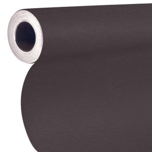Leather Repair Patch 17X79 inch Large Self-Adhesive Leather Repair Tape, Reupholster Leather Patches for Furniture Couch Chairs Car Seat (Dark Brown, 17x79 inch)