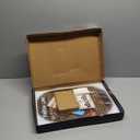 Horse Race Board Game Thickened Wood Finish Line Horse Racing Game Gambling for 2-11 Players Included 11 Metal Horses,2 Dices and 2 Decks of CardsOval,Vintage Flame