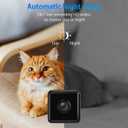 Hidden Camera,1080P WiFi Spy Camera with Night Vision & Motion Detection, Wireless Security Camera for Pet/Baby/Nanny, App Live Feed Smallest Smart Home Monitor