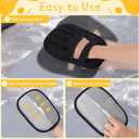 2PCS Pet Hair Removal Glove - Upgrade Reusable Pet Hair Remover Glove for Cats & Dogs, Electrostatic Gloves Pet Hair Remover for Couch, Carpet, Furniture, Car, Bedding, Easy Cleaning & Grooming Tool