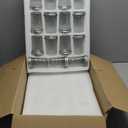 Mason Jars 8 oz with Airtight Lids, 30 Pack Glass Regular Mouth Canning Jars, Small Quilted Crystal Jars for Storing Honey,Jelly, Overnight Oats,Jam