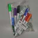 Volcanics Dry Erase Markers Low Odor Fine Whiteboard Markers Thin Box of 12, 10 Colors