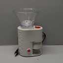 Bodum Bistro Electric Conical Burr Coffee Grinder, Preset Timer, 12 Grind Settings, White
