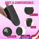Ab Board Post Surgery Liposuction - Lipo Foam Ab Board, Abdominal Lipo Compression Board for Tummy Tuck & Liposuction Post Surgery Recovery, Tablas Post Operatorias Para Liposuccion(Black) (Black)