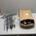 10Ft String Light Poles 4 Pack,Light Poles for Outside Lights,Outdoor with Fence Brackets Hanging Lights,Metal Stand Deck Patio Backyard