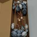 Floroom Ranunculus Artificial Flowers 18 Pcs Dusty Blue Faux Silk Mini Ranunculus Bulk Fake Wedding Filler Flowers for DIY Bouquets, Centerpieces, Bridal Shower Decorations & Arrangements