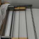 Bigzzia Clothes Drying Rack Foldable, 2-Level Large Laundry Drying Rack Collapsible, Stainless Steel Drying Rack Clothing for Indoor Outdoor, Easy to Fold, 33 Drying Rails, 142cm, Gray