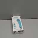 PRITECH Silicone Face Scrubber, Rechargeable Facial Cleansing Brush with Heat Massage End, Vibrating Exfoliator Scrubber for Deep Cleaning, Waterproof Face Brush for Women and Men (Green)