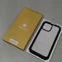 Miracase Glass Case for iPhone 13 Pro Max 6.7 inch, 2023 Upgrade Full-Body Clear Bumper Case with Built-in 9H Tempered Glass Screen Protector for iPhone 13 Pro Max, Black