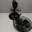 HOLMES 12" Table Fan, 75 Oscillation, 3 Speeds, 15 Adjustable Head Tilt, Ideal for Home, Bedroom or Office, Black