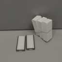 (8 Pack) Q revo Master Replacement HEPA Filters for Roborock Qrevo Master, Qrevo Slim Robot Vacuum, Filters Accessories Kit, Filter Kit, Vacuum Filter, Canister Filters, Upright Filters