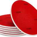 Maitys 6 Pieces Bowling Sanding Pads 1000/ 2000 Grit Bowling Ball Sanding Kit Accessories Resurfacing Polishing Cleaning Kit for Sports Ball Clean Display