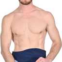 Ostomy Belt | Leak & Odor Protection | Abdomen Ostomy Bag Covers for Men and Women | Sports and Daily Life | Size L, Dark Blue