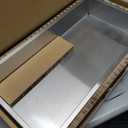 Qeke 24" X 12" Stainless Steel Shower Niche w/ 3 CCT Dimmable Light, White