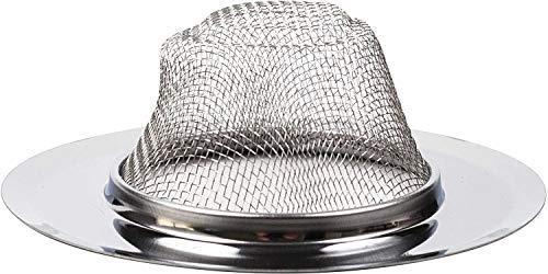 Stainless Steel Kitchen Sink Strainer: Heavy Duty Steel Mesh, Fits Most Sink Drains Stainless Steel Kitchen Sink Strainer: Heavy Duty Steel Mesh, Fits Most Sink Drains
