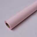Flower Wrapping Paper Flower Bouquet Gift Wrapping Supplies 1 Roll 22.8 Inch (Light Pink)