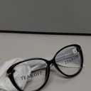 MARE AZZURO Oversized Round Reading Glasses Women Large Readers 1.0 1.25 1.5 1.75 2.0 2.25 2.5 2.75 3.0 3.5 4.0 5.0 6.0 (Black)