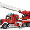 MACK Granite Fire engine with Water pump, 24.8 x 7.87 x 10.43 inches
