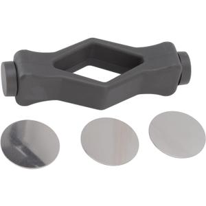 Front Load Washer Door Prop, Washing Machine Door Prop Stopper Flexible Mouth Shape Strong Washes Doors Stoping Props Prevent Accidental Closing Keep Dry for Home with 3 Adhesive Sheets(Gray)