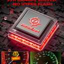 4257 WT21/7W Red LED Brake Tail Light Bulbs, CANBUS Error Free,No Hyper Flash - 1860-SMD Chips Powerful & Super Bright with Cooling Fan - CK & Standard Socket Plug-and-Play