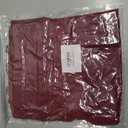 Plus Size High Waist Capri Leggings with Pockets for Women Tummy Control Yoga Crop Pants for Summer Workout Athletic (5X-Large, Burgundy)