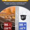 Double Sided Tape Heat Resistant Heavy Duty, Waterproof Outdoor Indoor Automotive Mounting Tape, Removable No Residue Super Strong Adhesion Foam Tape, 1" x 20FT