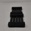 10 Pack 1 Inches x 10 Inches Black Malleable Steel Nipples Fitting, DIY Steampunk Industrial Vintage Style.
