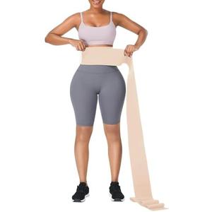 FeelinGirl Waist Trainer for Women Bandage Wrap Trimmer Belt Long Torso Tummy Wraps Belly Body Shaper Waist Trimmer Belt