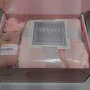 Birthday Gifts for Women, Unique Happy Birthday Gift Basket Self Care Package Bday Ideas with Luxury Flannel Blanket for Mom Her Best Friends Sister Wife Friendship (Pink)