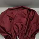 PU Waterproof and Oilproof Fitted Tablecloth Elastic Stretch Table Cover, Wipeable Square Table Cloth for Kitchen, Dining, Picnic, Party, Indoor and Outdoor (Chocolate, 36"x36")