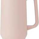 S'well Recycled Stainless Steel Tumbler XL with Straw and Handle, 40oz, Himalayan Salt, Triple Layered Vacuum Insulated Containers Keeps Drinks Cold for 50 hours and Hot for 10 Himalayan Salt, 40 Ounces