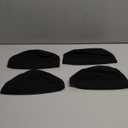 Tatuo 5 Pack Mesh Wig Cap for Women Blank Stretchable Dome Caps for Making Wigs(Clear Blank)