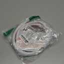 78" Silicone Cord Hider for 2-3 Cords,Flexible Side-Opening Self-Adhesive Cord Covers for Wires on Wall Mount TV,Easier Setup for Home Office Cable Management Wire Hider,1.1" W x 0.6" H,White