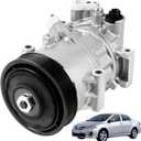 A/C Air Condition Compressor Compatible for Toyota Corolla 1.8L 2014-2019, Corolla iM 1.8L 2017-2018Air Conditioner AC Compressor with Clutch 88310-02850, 88310-02851, CO-29198C