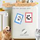 2Medium paw Print kit for Dogs Dog Nose Print kit Pet Paw Print Impression Kit for Dogs Cats Footprint Keepsake Mess-Free Paw Print Stamp Pad for Dogs Cats