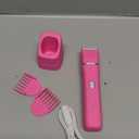 Electric Razors for Women - IPX7 Waterproof Pubic Hair Remover for Shower & Travel, 3-in-1 Bikini Trimmer with Body/Round/Curved Heads, Hypoallergenic Foil & Ceramic Blades, Self-Care Gifts for Her (3in1-hot Pink)